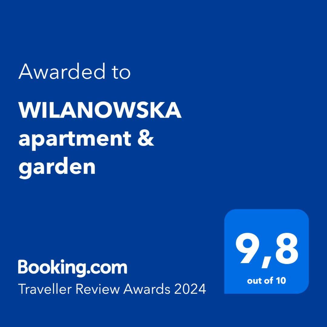 ורשה Wilanowska Apartment & Garden מראה חיצוני תמונה